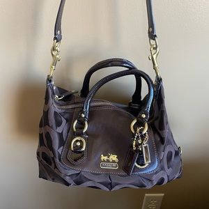 Authentic Chocolate Brown Coach Satchel